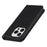 For iPhone 15 Pro Max Case Litchi Texture Genuine Cow Leather Phone Wallet Cover - Black - 5