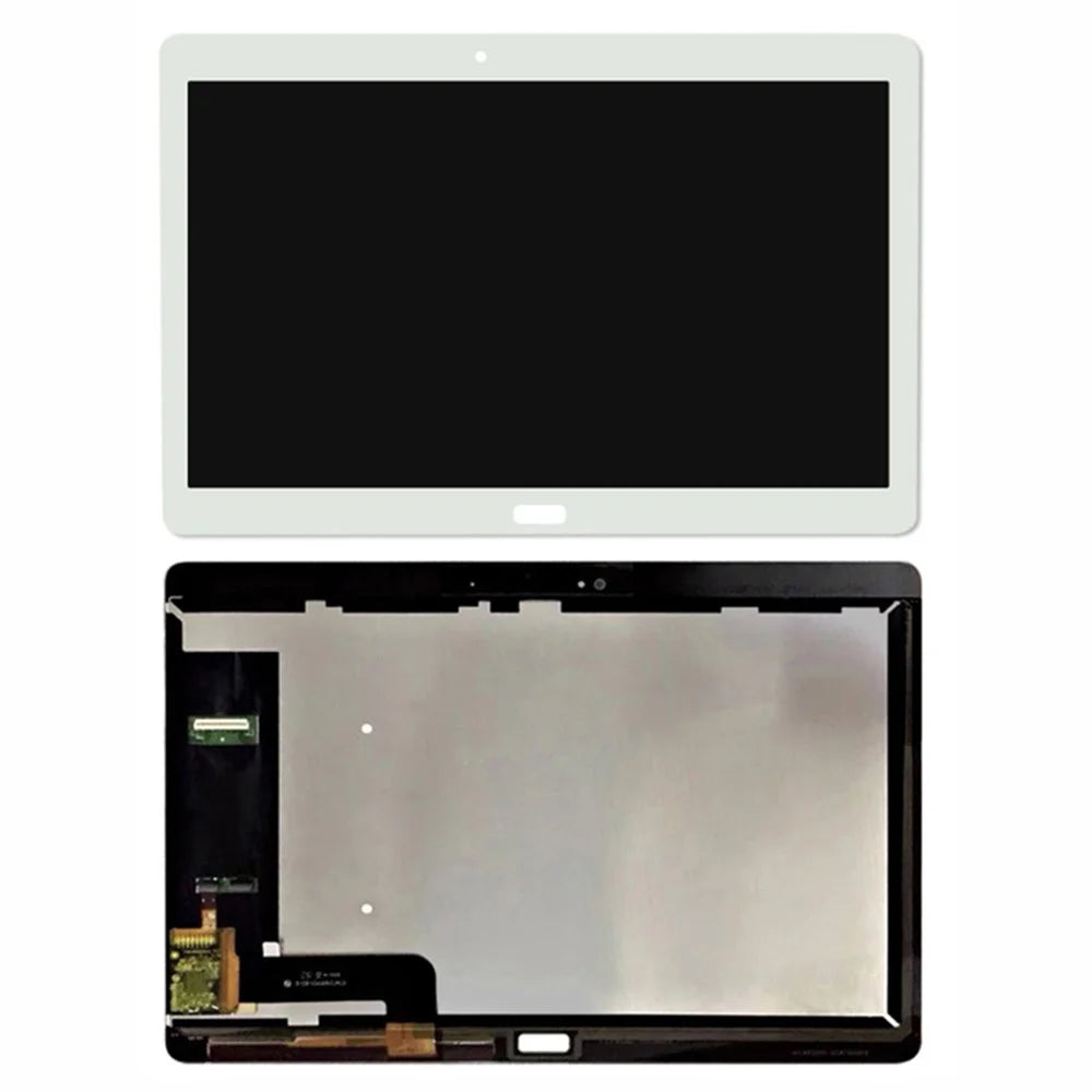 For Huawei MediaPad M2 10.0 M2-A01W M2-A01L Grade B LCD Screen and Digitizer Assembly Replacement Part (without Logo) - White - 1