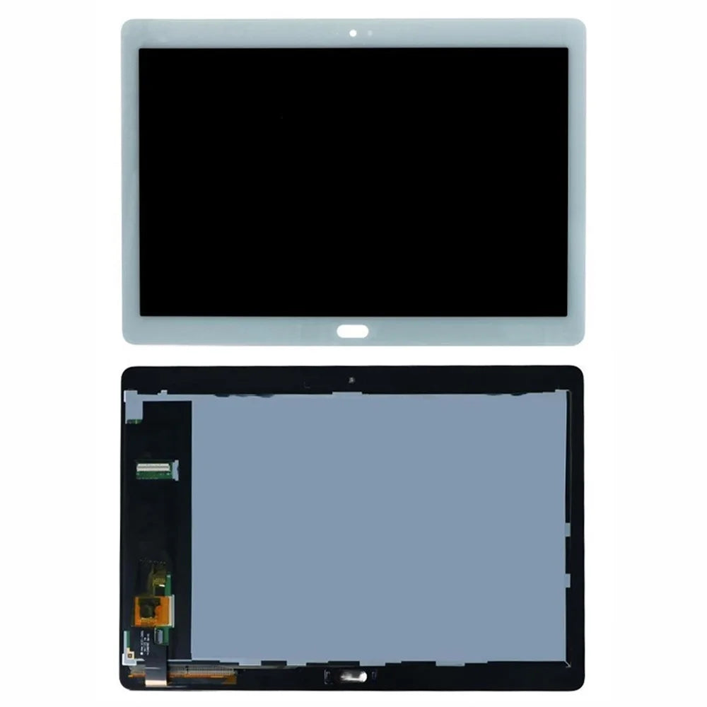 For Huawei MediaPad M3 Lite 10 BAH-AL00 BAH-W09 BAH-L09 Grade B LCD Screen and Digitizer Assembly Replacement Part (without Logo) - White - 1