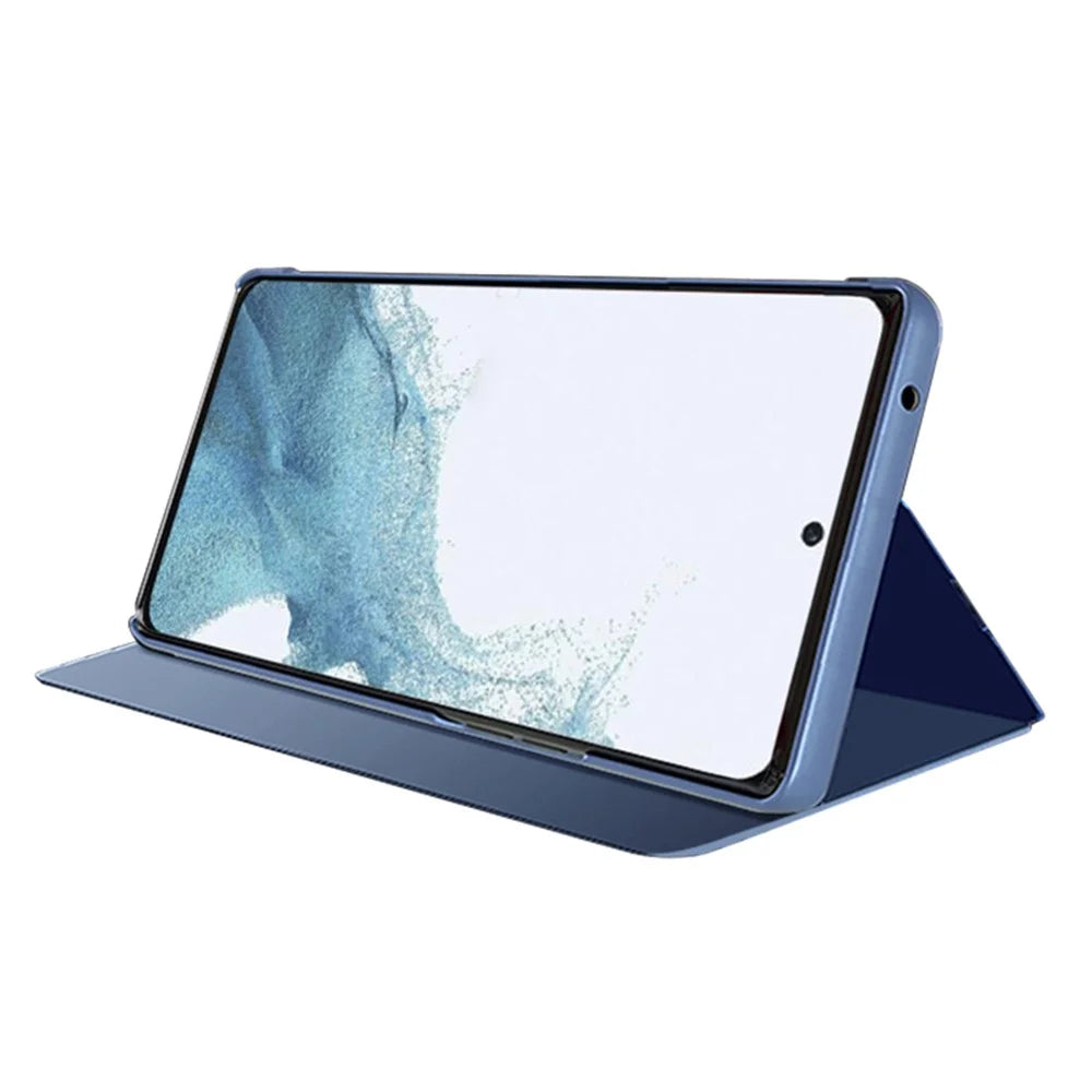For Samsung Galaxy A05s 4G Case Flip Leather Cover with Stand Full Body Protective Phone Case - Blue - 2