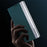 For Samsung Galaxy A05s 4G Leather Case Electroplating Stand Phone Cover - Green - 6