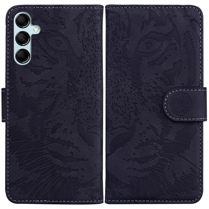 For Samsung Galaxy A15 4G Case Dustproof Wallet Cell Phone Cover - Black - 1