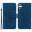 For Samsung Galaxy A05 4G Case PU Leather Magnetic Folio Phone Cover - Blue - 1