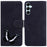For Samsung Galaxy A15 4G Case Skin-touch Leather Butterfly Printing Phone Cover - Black - 1
