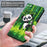 For Samsung Galaxy A05s 4G Case Flip PU Leather 3D Pattern Printing Phone Cover - Panda Climbing - 4