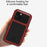 LOVE MEI For iPhone 15 Case with Tempered Glass Screen Protector Phone Cover - Yellow - 7