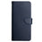 HT02 For Samsung Galaxy S24+ Case Genuine Cow Leather Anti-fall Phone Cover - Blue - 7