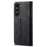 For Samsung Galaxy S24 Case Slim-Fit Phone Shell Wallet PU Leather Cell Phone Cover - Black - 6