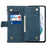 ESEBLE Star Series For Samsung Galaxy S24 Ultra Case Anti-drop Wallet Leather Phone Cover - Blue - 4