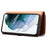 ESEBLE For Samsung Galaxy S24+ Case RFID Blocking Wallet Cellphone Leather Cover - Brown - 3
