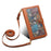 ESEBLE For Samsung Galaxy S24+ Case RFID Blocking Wallet Cellphone Leather Cover - Brown - 5