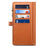 ESEBLE For Samsung Galaxy S24+ Case RFID Blocking Wallet Cellphone Leather Cover - Brown - 7
