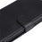 For Samsung Galaxy A05s 4G Case Solid Color Leather Mobile Cover Wallet Stand with Strap - Black - 6