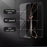 For Samsung Galaxy A15 4G Cover Fall Proof Marble Pattern Tempered Glass+PC+TPU Shell - Blood Red Marble - 2