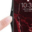 For Samsung Galaxy A15 4G Cover Fall Proof Marble Pattern Tempered Glass+PC+TPU Shell - Blood Red Marble - 3