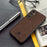ANNYOJO For Samsung Galaxy A05s 4G Case PU Leather+PC+TPU Shockproof Back Cover - Coffee - 3