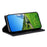 TTUDRCH Style 007 For Samsung Galaxy S24+ Case PU Leather RFID Blocking Phone Cover - Black - 3
