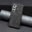 For Samsung Galaxy S25 / S24 Case Magnetic Closing PU Leather Card Slots Phone Cover - Black - 7