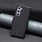 For Samsung Galaxy S25 / S24 Wallet Case with Wrist Strap Litchi Texture Leather Phone Stand Cover - Black - 6