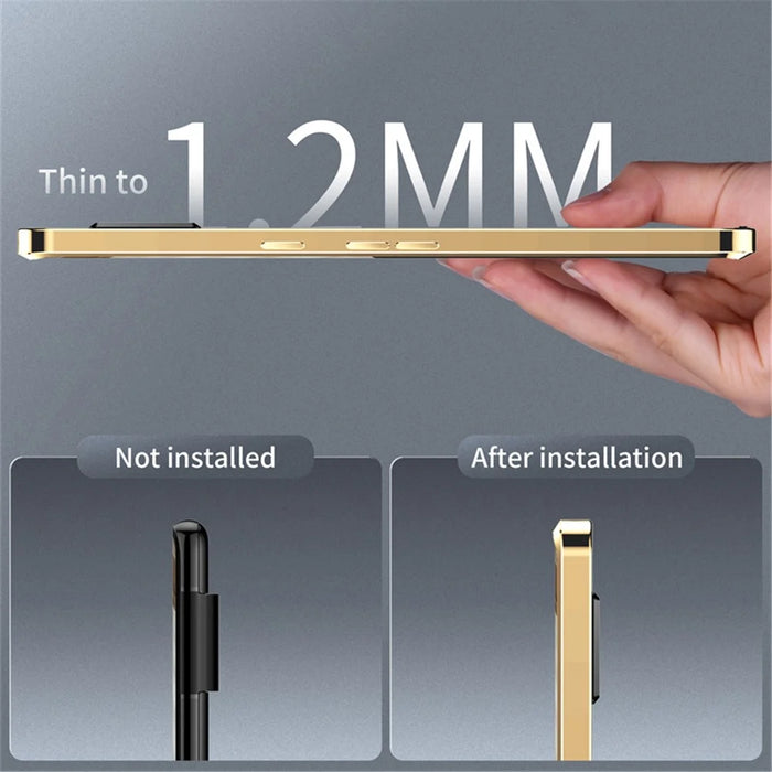 For Google Pixel 8 Pro Case Lens Protection Matte Phone Cover Magnetic Case - Gold - 5