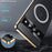 For Google Pixel 8 Pro Case Lens Protection Matte Phone Cover Magnetic Case - Gold - 7