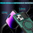 For iPhone 14 Pro Max Case Lens Protection Kickstand Magnetic Phone Cover - Blackish Green - 3