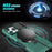 For iPhone 14 Pro Max Case Lens Protection Kickstand Magnetic Phone Cover - Blackish Green - 5