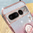 KADEM For Google Pixel 7 Pro 5G Cover Soft TPU Phone Case with Ring Kickstand - Rose Gold - 4