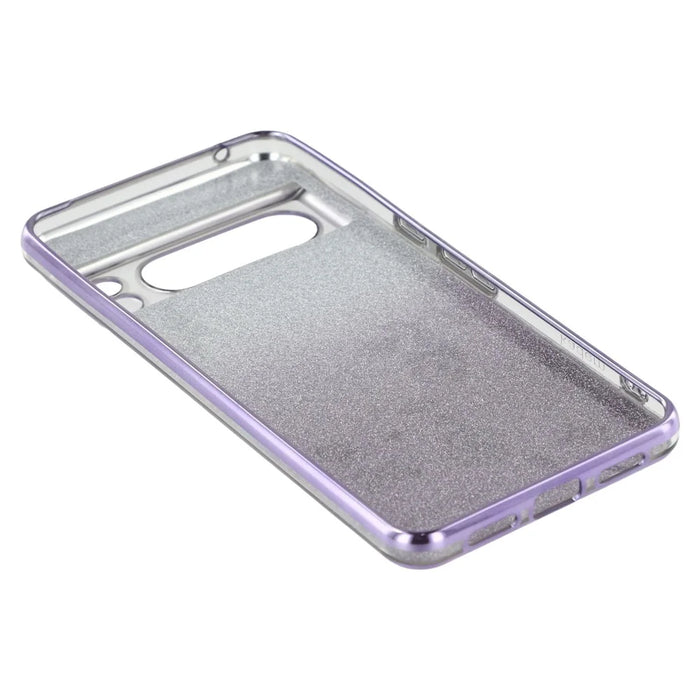 KADEM For Google Pixel 8 Pro Case Ring Kickstand Gradient TPU Phone Cover - Purple - 5