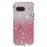 KADEM For Google Pixel 8 Case TPU Glitter Smartphone Back Cover with Strap - Rose Gold - 2