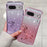 KADEM For Google Pixel 8 Case TPU Glitter Smartphone Back Cover with Strap - Rose Gold - 4