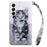 For Samsung Galaxy A15 4G Case Leather Wallet 3D Pattern Printing Phone Cover - Cat - 7