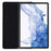 For Samsung Galaxy Tab S9 Ultra Liquid Silicone Case Microfiber Lining Tablet Cover - Black - 5