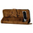 For Google Pixel 8 Pro Case Butterfly Cat Imprinted Wallet Phone Leather Cover - Brown - 3