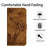 For Google Pixel 8 Pro Case Butterfly Cat Imprinted Wallet Phone Leather Cover - Brown - 5
