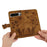 For Google Pixel 8 Pro Case Butterfly Cat Imprinted Wallet Phone Leather Cover - Brown - 6