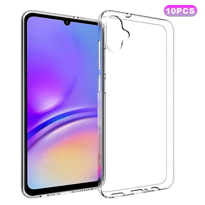 10Pcs  /  Pack For Samsung Galaxy A05 4G Case TPU Mobile Phone Cover Inner Watermark-Free Texture Shell - 1