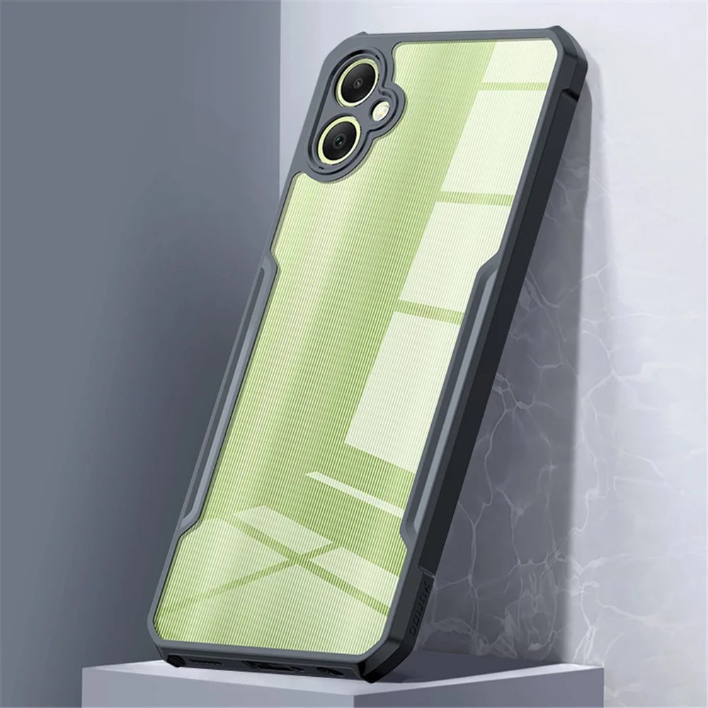 XUNDD For Samsung Galaxy A05 4G Phone Case Anti-Scratch Acrylic+TPU Slim-Fit Phone Cover Shell - 4