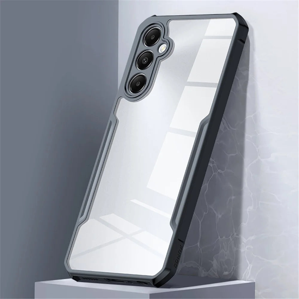 XUNDD For Samsung Galaxy A05s 4G Shockproof Phone Shell Case Acrylic+TPU Slim-Fit Phone Cover - 4