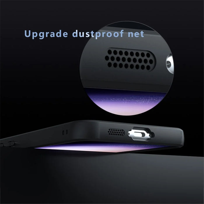 For Samsung Galaxy S23 FE Case PC+TPU Anti-fall Matte Phone Cover - 4
