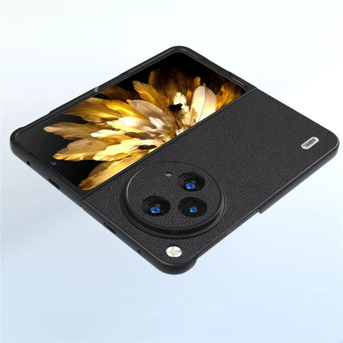 ABEEL For Oppo Find N3 5G / OnePlus Open Case Litchi Texture Back Cover - Black - 3