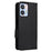 For Oukitel C36 / C35 Case Anti-Collision Litchi Texture PU Leather Smartphone Cover with Strap - Black - 6