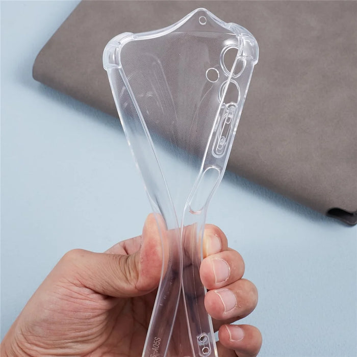 For Samsung Galaxy A05s 4G Clear Case Anti-scratch Phone TPU Cover with Lanyard - 7