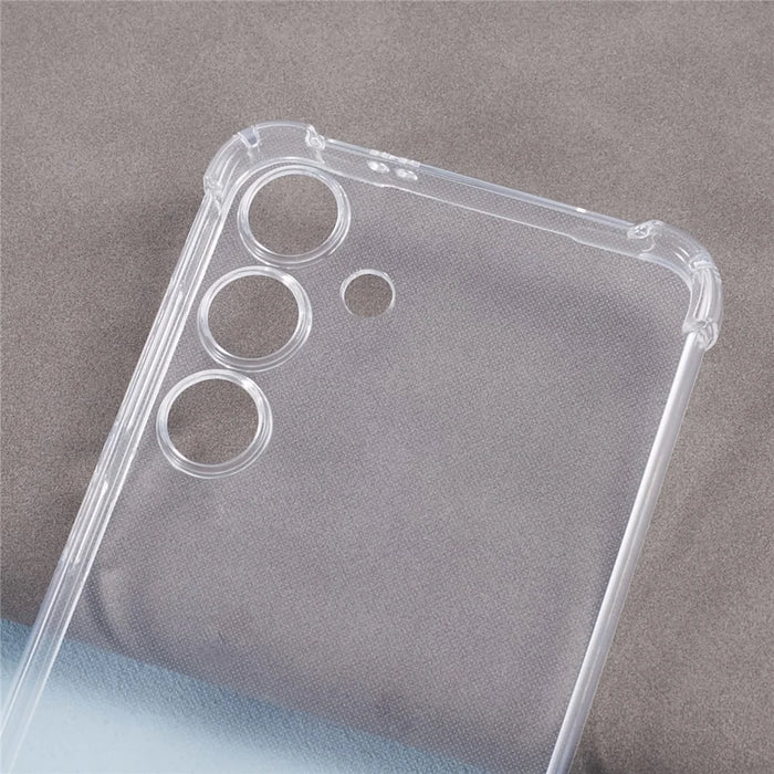 For Samsung Galaxy S24 Case Precise Cutout Transparent Phone Cover with Lanyard - 4
