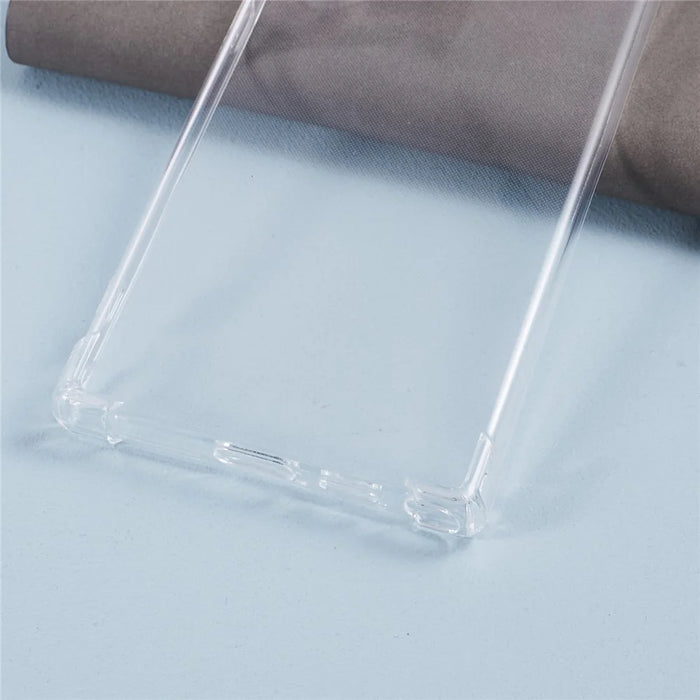 For Samsung Galaxy S24 Ultra Clear Case Anti-scratch TPU Phone Cover with Lanyard - 5