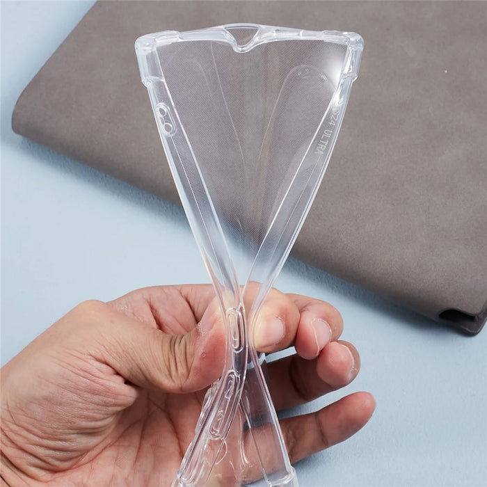 For Samsung Galaxy S24 Ultra Clear Case Anti-scratch TPU Phone Cover with Lanyard - 7