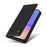 YIKATU YK-001 For Samsung Galaxy A05 4G Case Leather Wallet Drop-proof Phone Cover - Black - 5