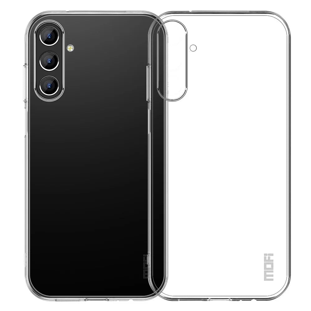 MOFI For Samsung Galaxy S24+ Case Slim-Fit Cover Transparent TPU Phone Shell - 1