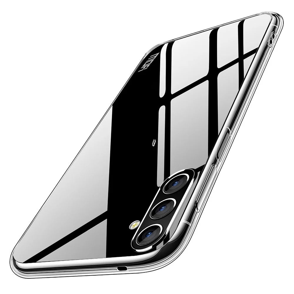 MOFI For Samsung Galaxy S24+ Case Slim-Fit Cover Transparent TPU Phone Shell - 3