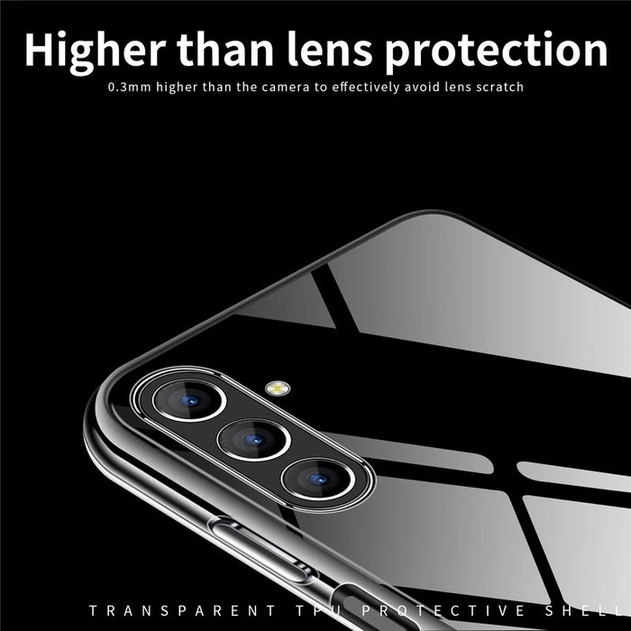 MOFI For Samsung Galaxy S24+ Case Slim-Fit Cover Transparent TPU Phone Shell - 6